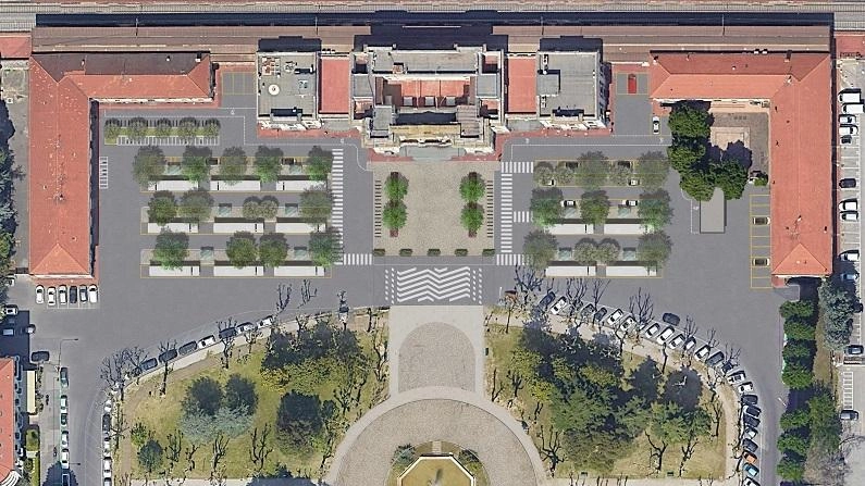 Secondo il progetto presentato dalla giunta Bugetti l’area Stazione dovrebbe cambiare così