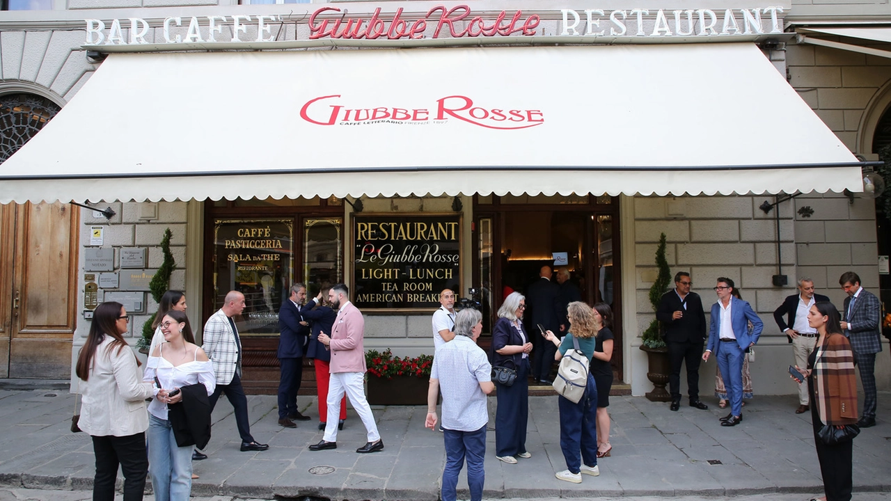 Giubbe Rosse (foto Marco Mori /New Press Photo) Giubbe Rosse (foto Marco Mori /New Press Photo)