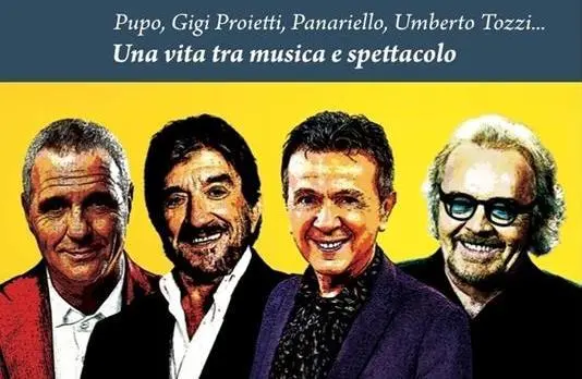 Pupo, Panariello e Tozzi raccontati da Beppe Tinti