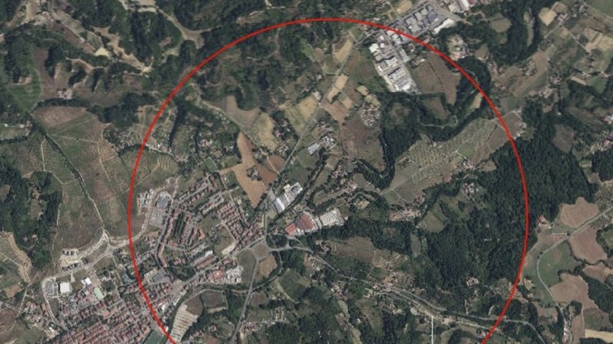 L'area interessata L'area interessata