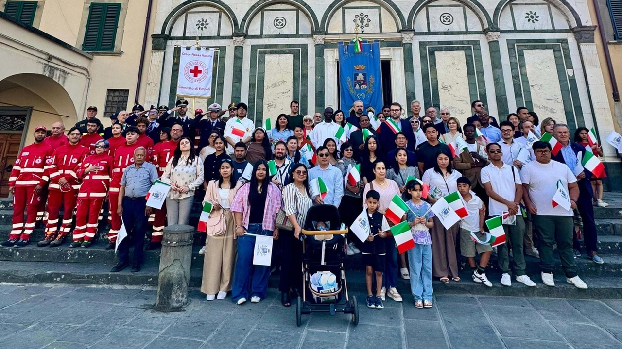 Una giornata intensa iniziata con la cerimonia agli Agostiniani. L’emozione di Mantellassi: "Il miglior modo per celebrare l’evento".