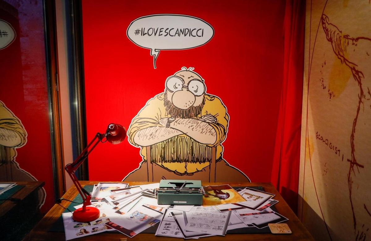 le opere del comune alla mostra su staino