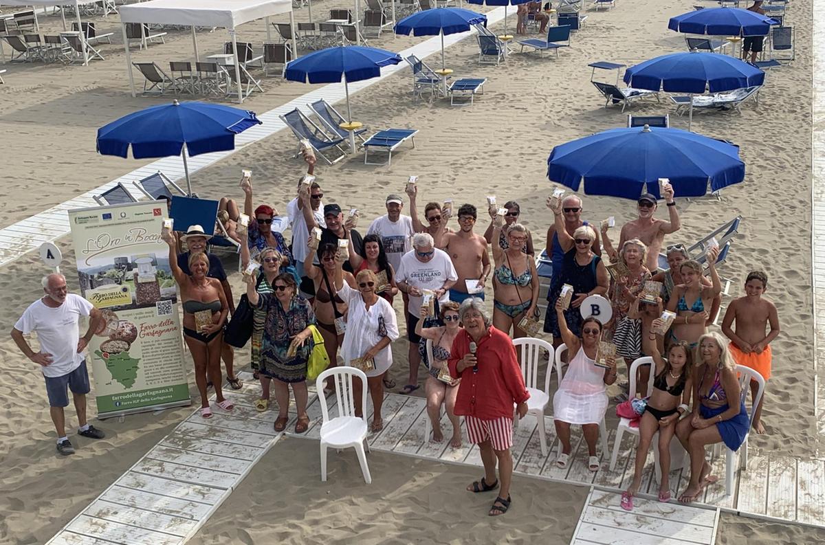 L’iniziativa. Il farro va al mare con successo