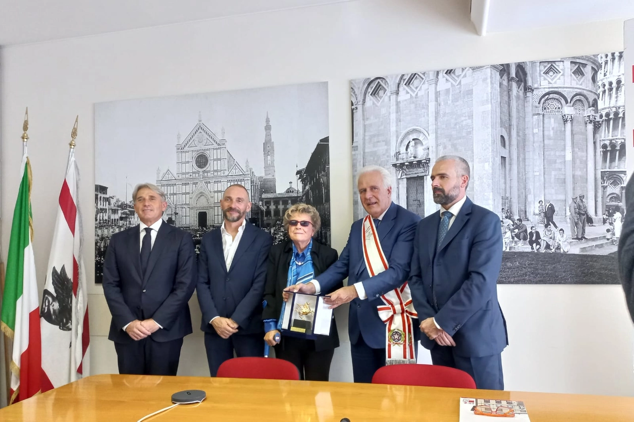 La consegna del Pegaso d'Oro a Dacia Maraini