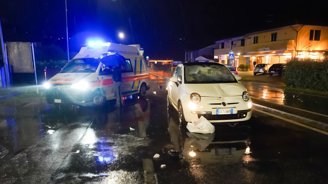 Il luogo del drammatico incidente in cui ha perso la vita la dottoressa Bani