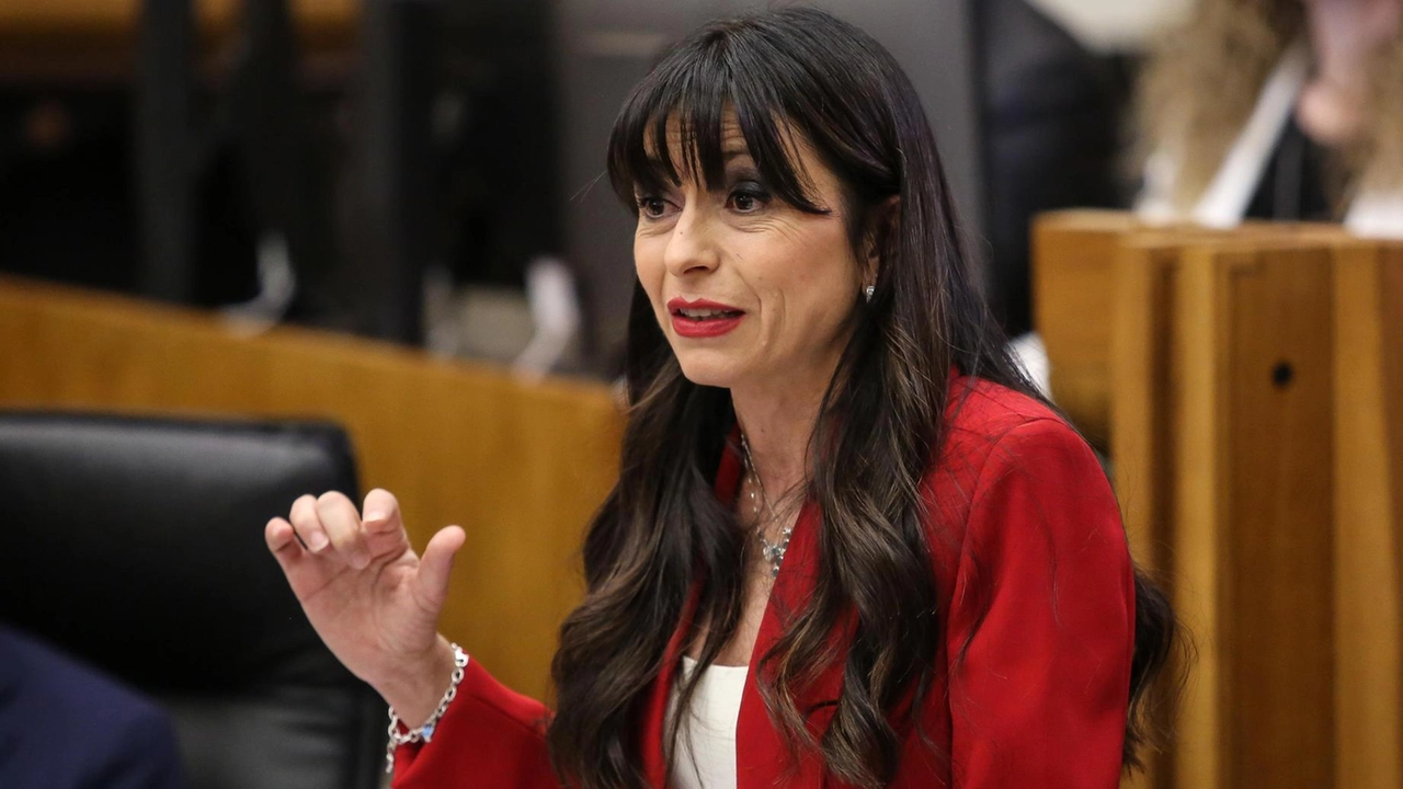 La presidente della Regione Umbria Stefania Proietti, 50 anni. È stata eletta nel novembre dello scorso anno La presidente della Regione Umbria Stefania Proietti, 50 anni. È stata eletta nel novembre dello scorso anno