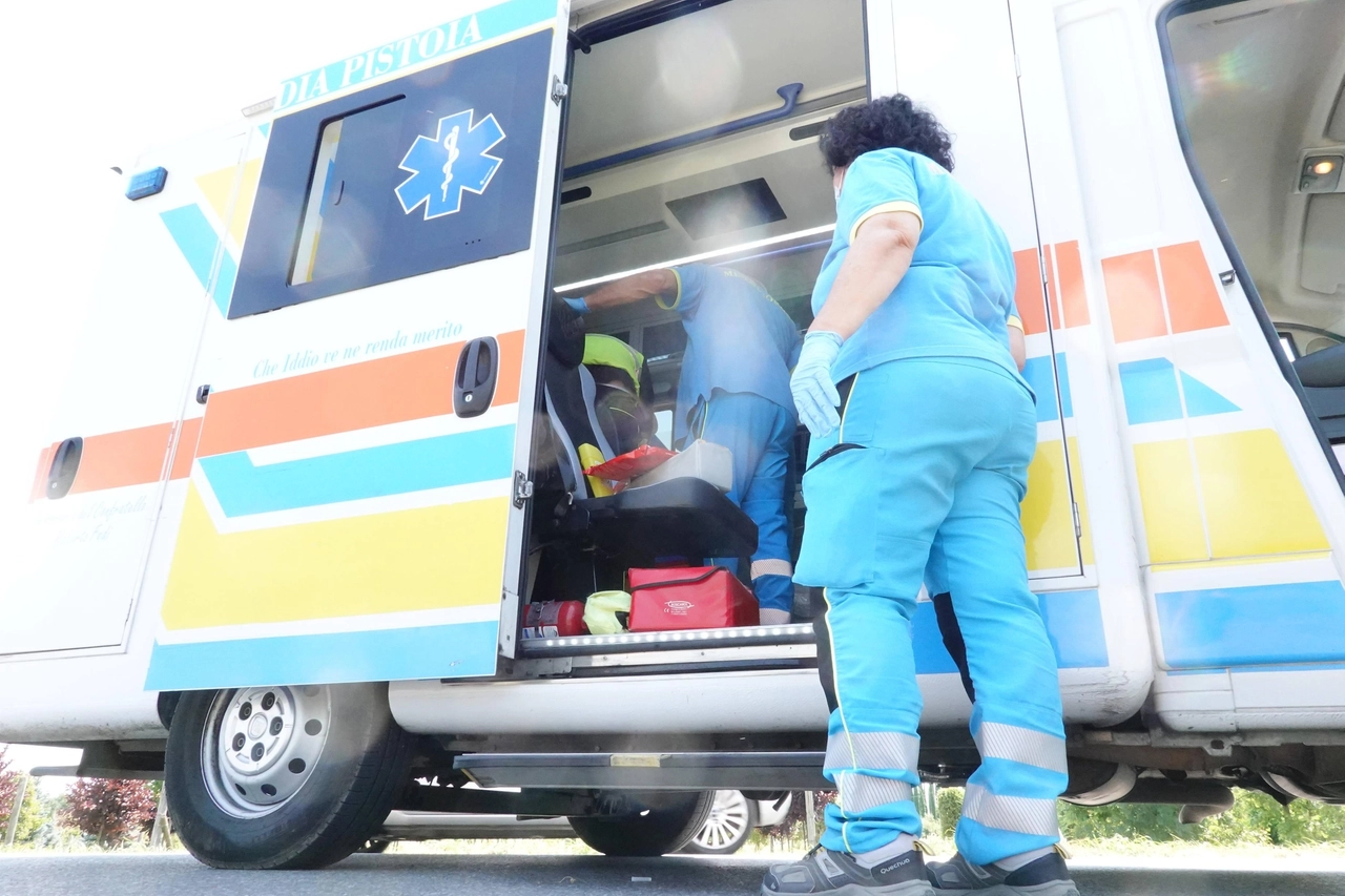 Un'ambulanza (Foto di repertorio)