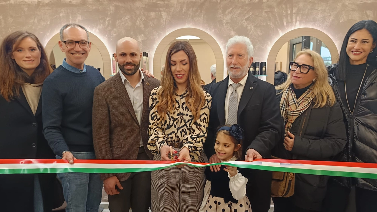 L'inaugurazione del salone