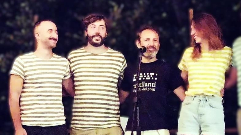 Da sinistra, Filippo Lubrano, Francesco Terzago, Andrea Fabiani e Marta Michelis Da sinistra, Filippo Lubrano, Francesco Terzago, Andrea Fabiani e Marta Michelis