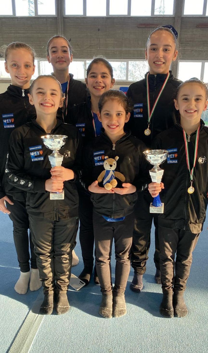 ginnastica etruria protagonista