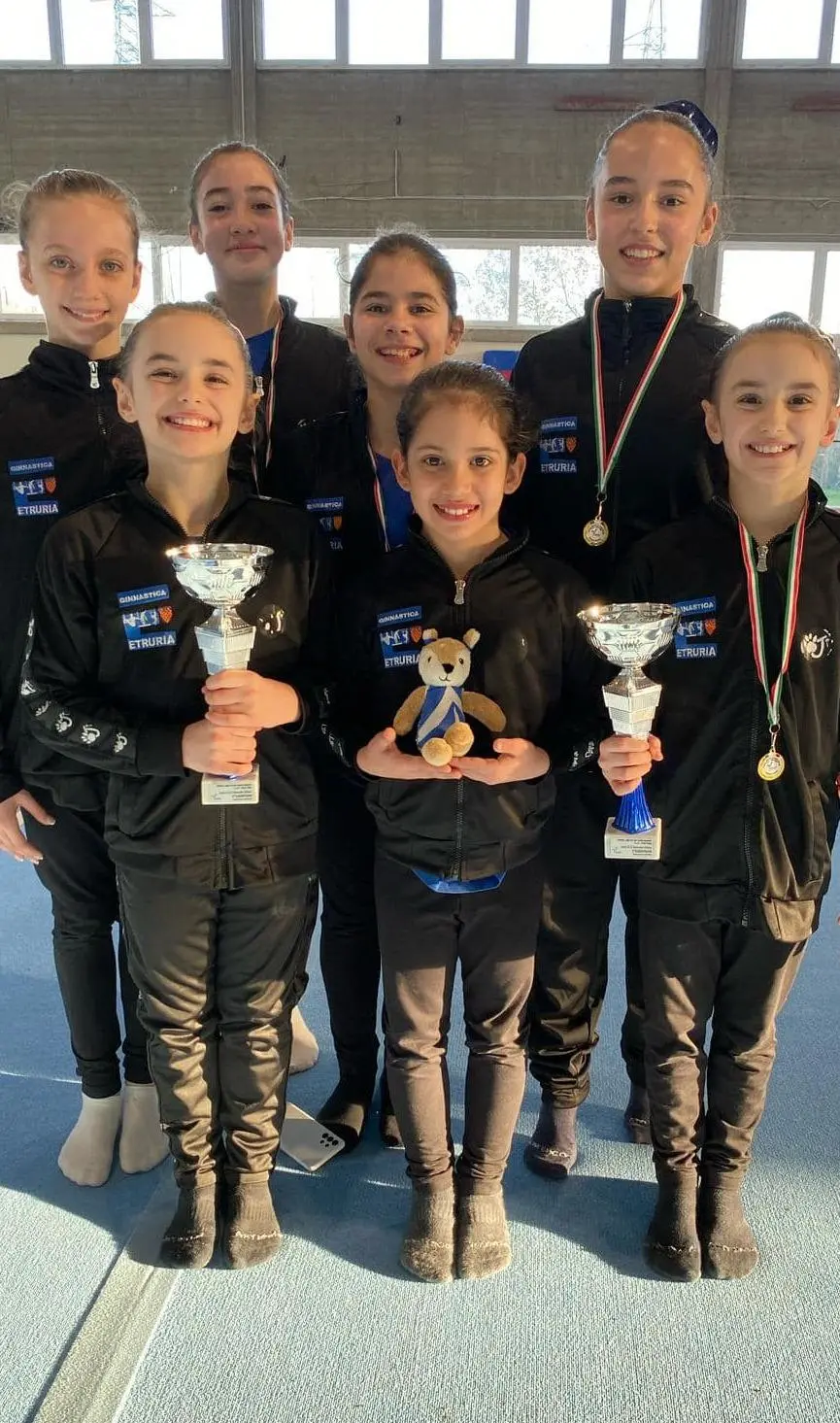 Ginnastica, Etruria protagonista