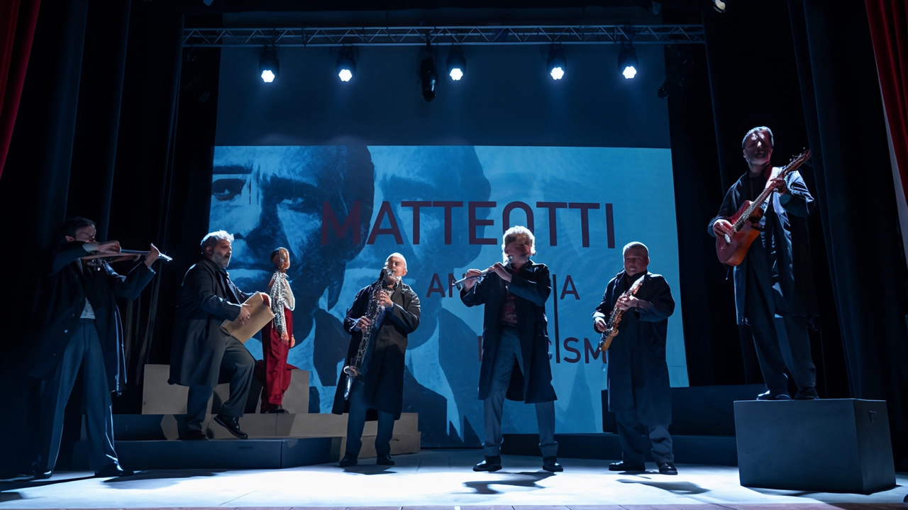 A tournée ancora in corso lo spettacolo “Matteotti anatomia di un fascismo”, con Ottavia Piccolo e I Solisti dell’Orchestra Multietnica... A tournée ancora in corso lo spettacolo “Matteotti anatomia di un fascismo”, con Ottavia Piccolo e I Solisti dell’Orchestra Multietnica...