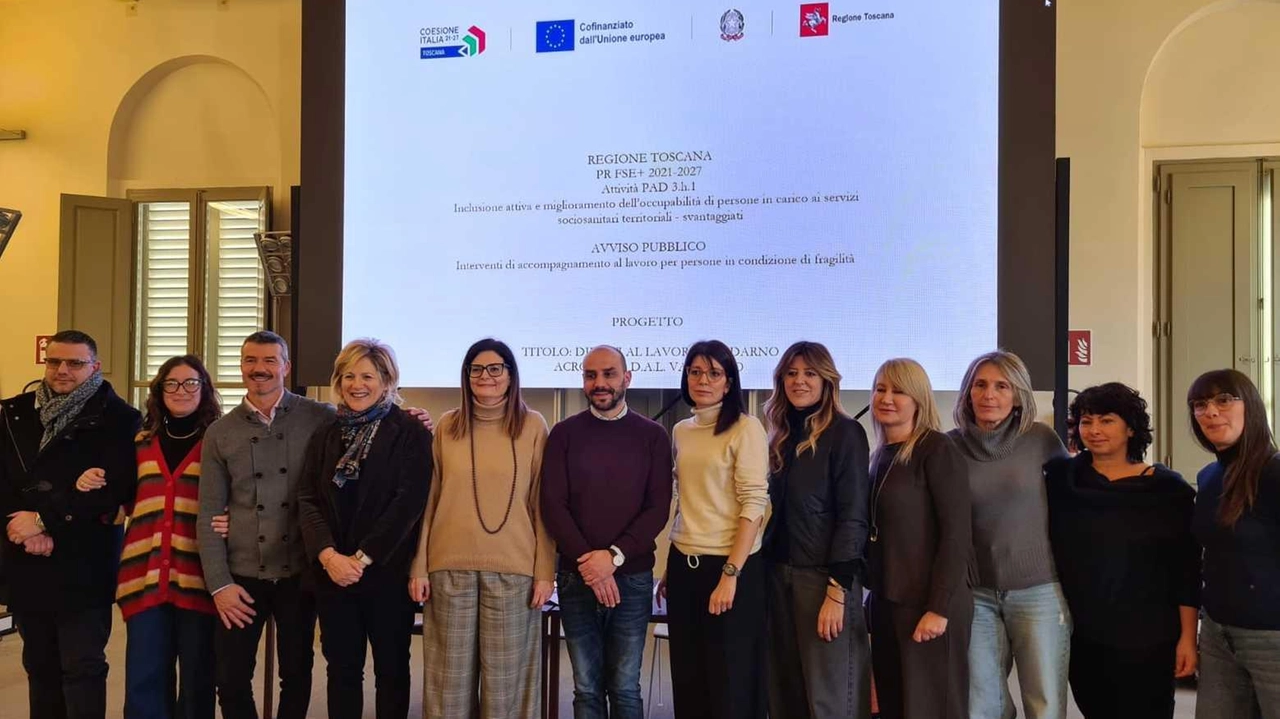 La Conferenza zonale dei sindaci del Valdarno aretino ha ottenuto un finanziamento regionale di oltre 800mila euro per promuovere l’inclusione lavorativa delle persone vulnerabili La Conferenza zonale dei sindaci del Valdarno aretino ha ottenuto un finanziamento regionale di oltre 800mila euro per promuovere l’inclusione lavorativa delle persone vulnerabili