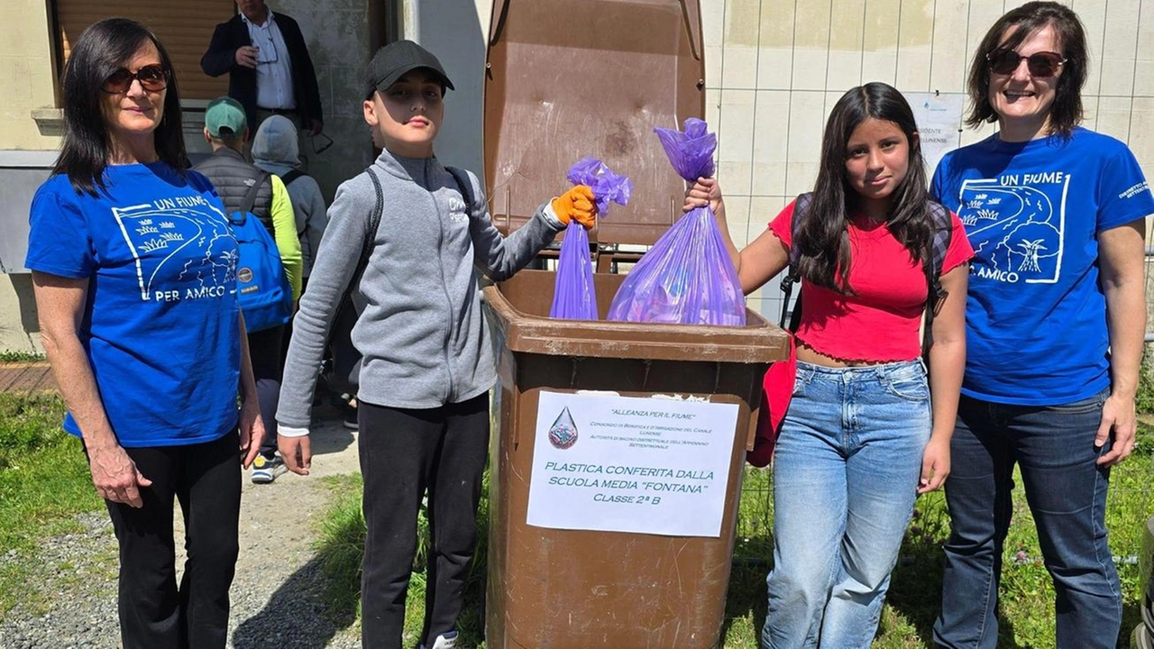 Alleanza per il fiume. Studenti all’opera: "Basta rifiuti plastici nei corsi d’acqua"