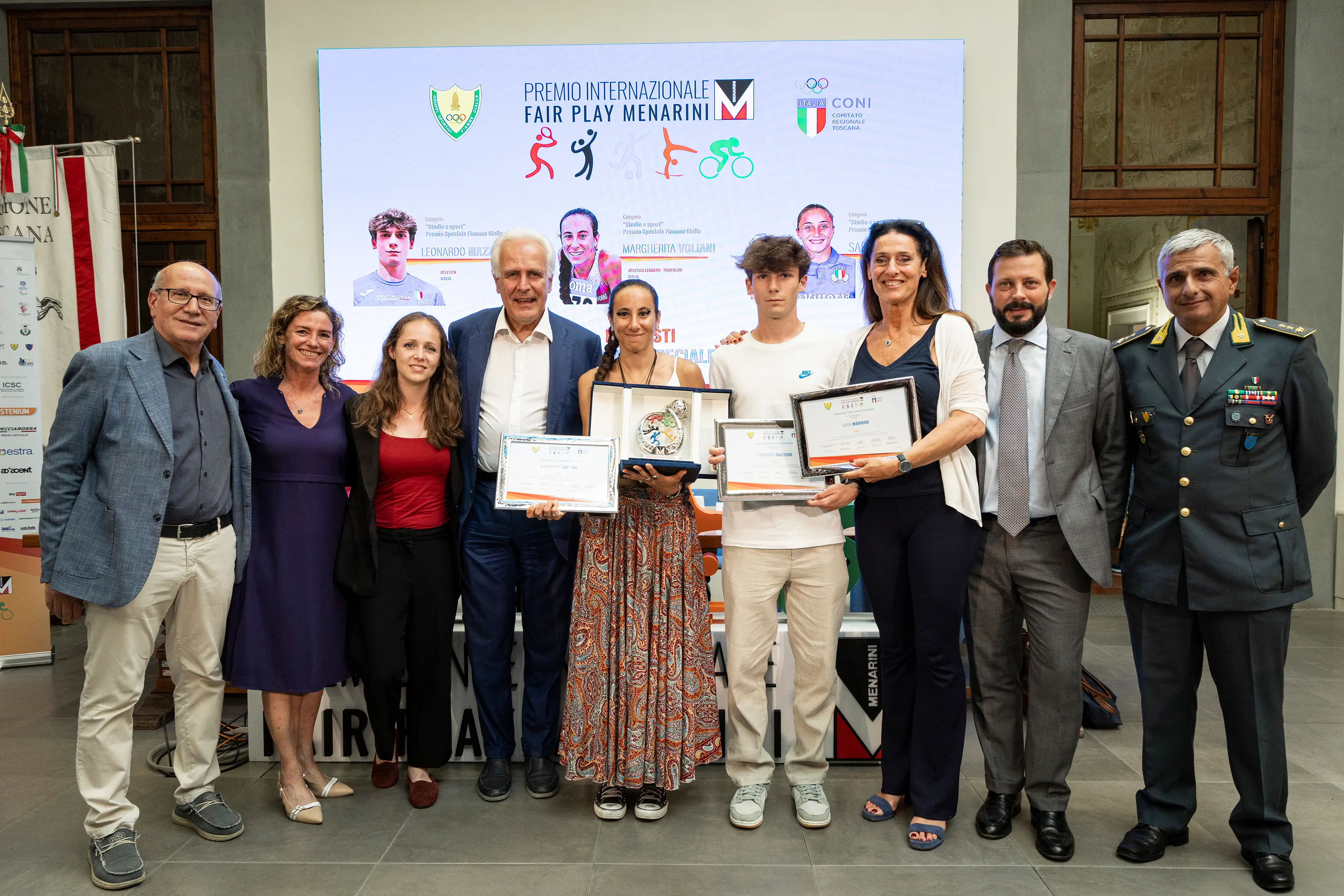 Fair Play Menarini valorizza sport e studio, il Premio a due giovani di talento