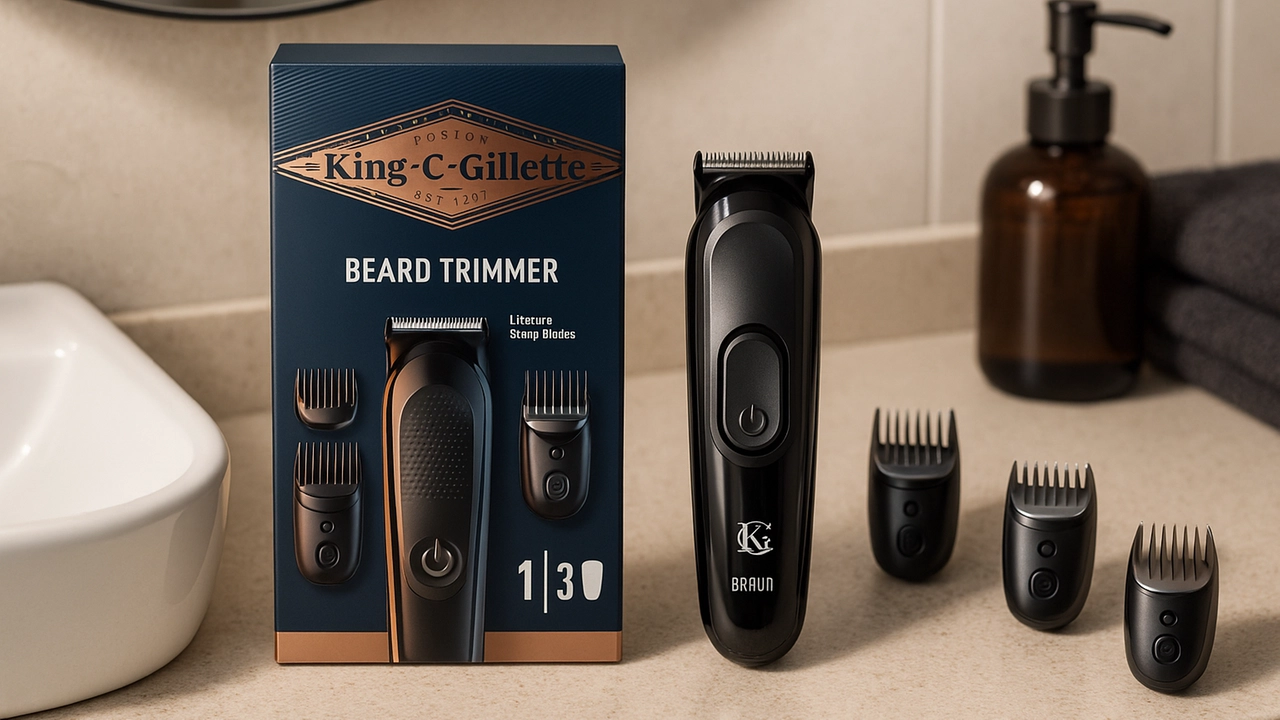 Kit Regolabarba Uomo di King C. Gillette