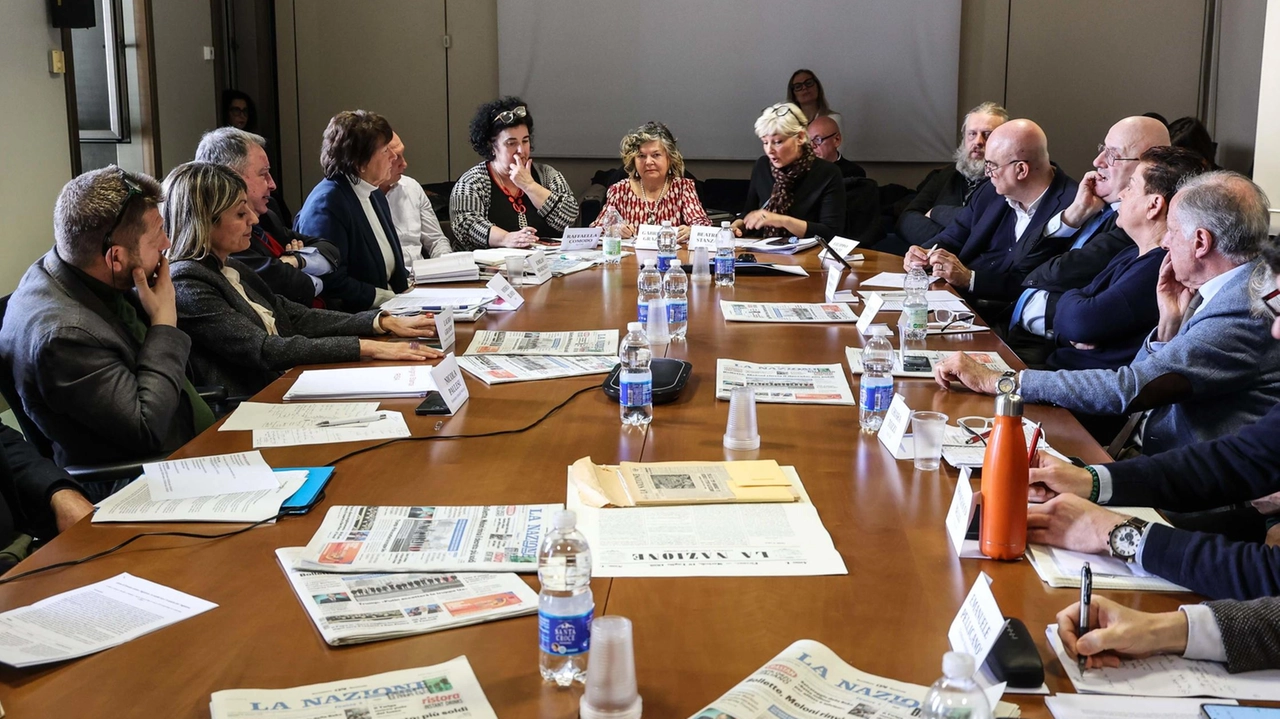 Un momento del forum sulle Rsa che si è tenuto nella sede del nostro giornale