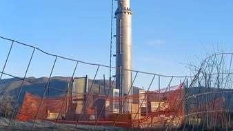 La nuova antenna a Bagni di Lucca La nuova antenna a Bagni di Lucca