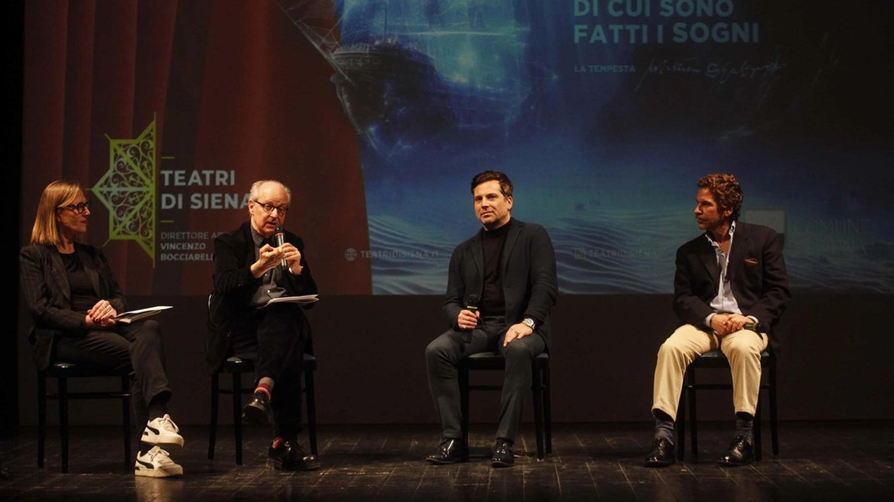Un momento dell’incontro di Marco Filiberti con il pubblico