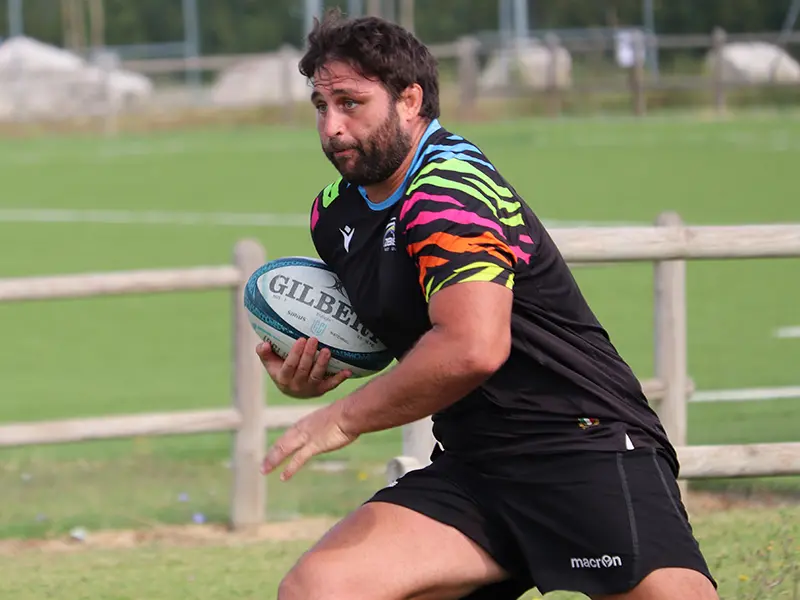 Rugby, Paolo Buonfiglio è tornato in campo con le Zebre