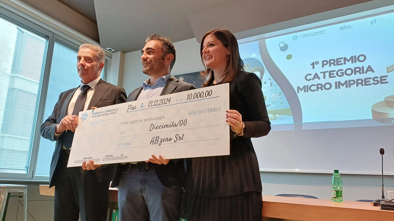 La premiazione di Ab-Zero La premiazione di Ab-Zero