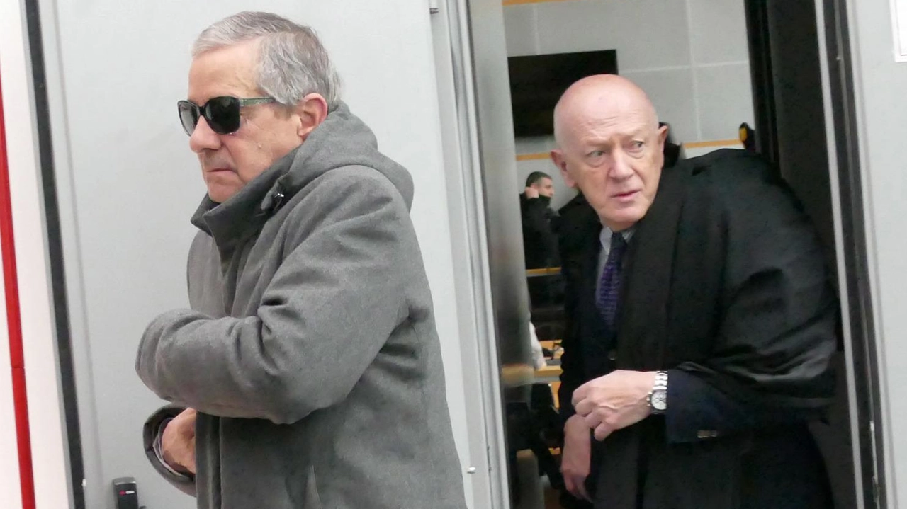 Alessandro Sacchi insieme all’avvocato Piero Melani Graverini Alessandro Sacchi insieme all’avvocato Piero Melani Graverini