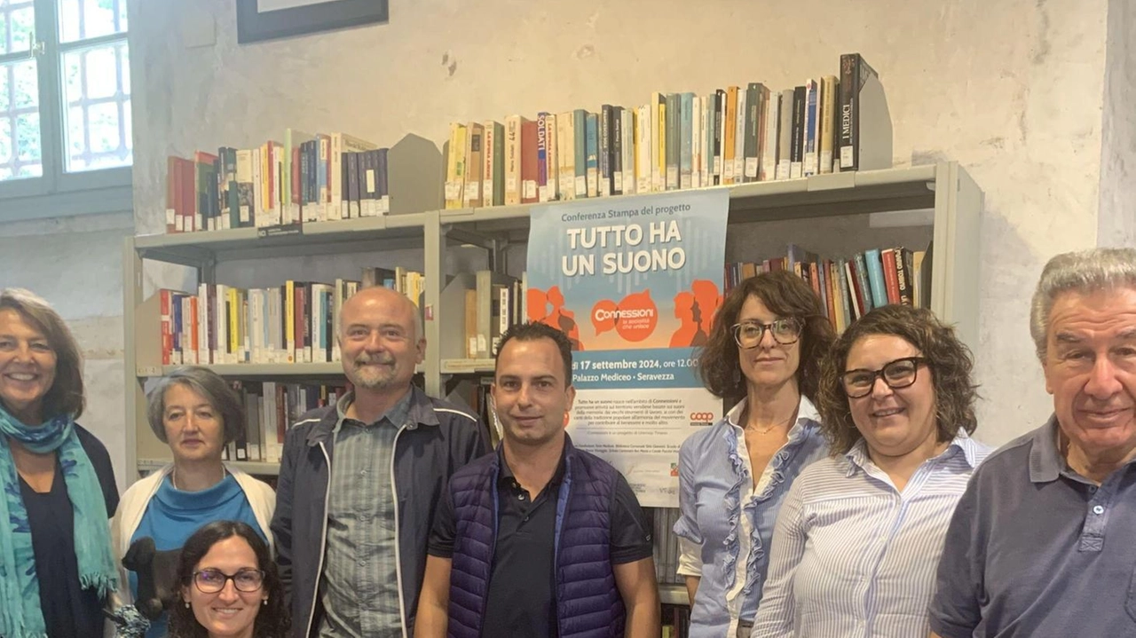 Nelle sale della biblioteca comunale è stato presentato il progetto “Tutto ha un suono”, in collaborazione con il Comune, Unicoop Tirreno, Fondazione Terre Medicee Nelle sale della biblioteca comunale è stato presentato il progetto “Tutto ha un suono”, in collaborazione con il Comune, Unicoop Tirreno, Fondazione Terre Medicee