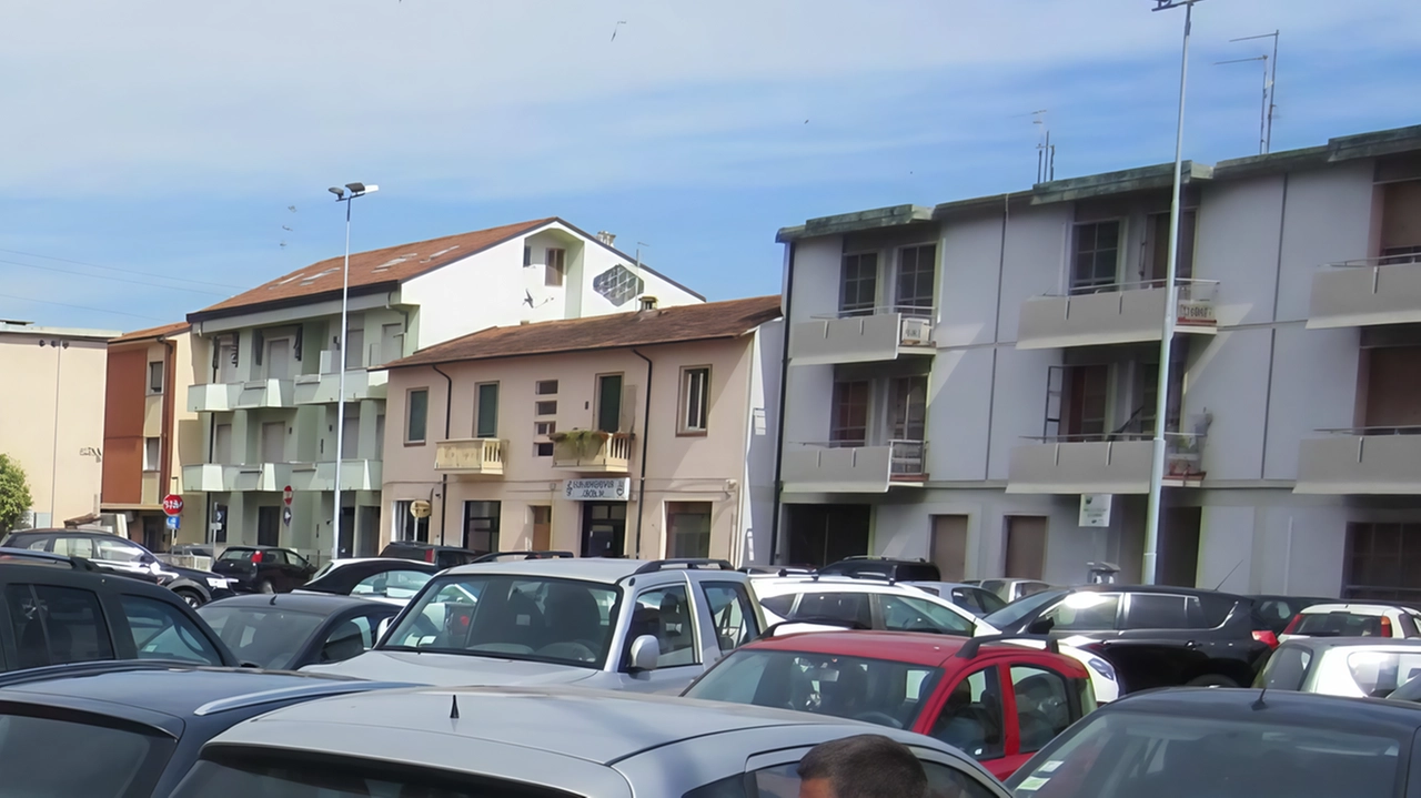 Il parcheggio all’ex gasometro Il parcheggio all’ex gasometro