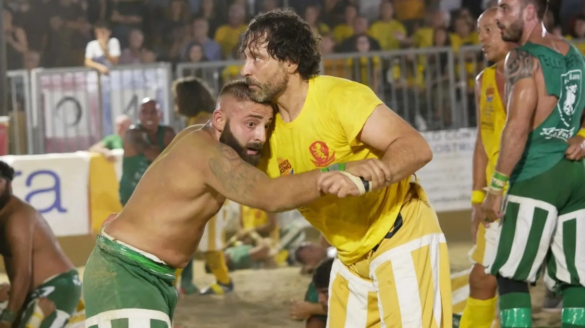 Un momento della scorsa edizione della Palla Grossa