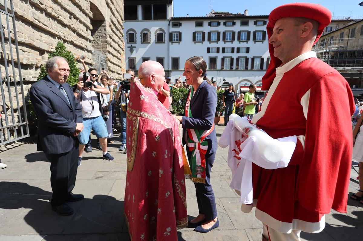 San Lorenzo, Firenze celebra il suo co patrono San Lorenzo, Firenze celebra il suo co patrono