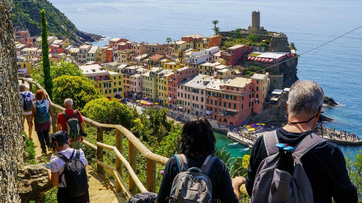 Il Parco nazionale delle Cinque Terre è il primo a dotarsi di un piano di adattamento ai cambiamenti climatici per l’area protetta (. foto d’archivio