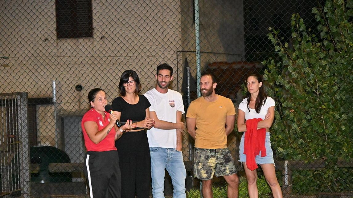 Un momento della serata di presentazione della diverse attività sportive per la stagione che va ad iniziare Un momento della serata di presentazione della diverse attività sportive per la stagione che va ad iniziare