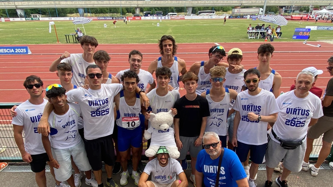 I giovani atleti della Atletica Virtus domenica scorsa a Brescia I giovani atleti della Atletica Virtus domenica scorsa a Brescia