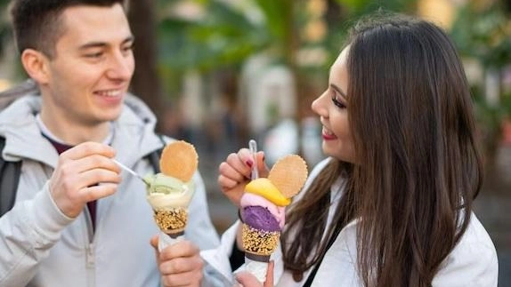 Nel posteggio fuori mercato di piazza Marconi, che un tempo ospitava il cocomeraio, potrebbe debuttare la gelateria di Vuitton