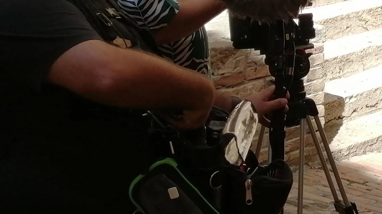 La macchina da presa ha iniziato a girare nel centro di San Gimignano La macchina da presa ha iniziato a girare nel centro di San Gimignano