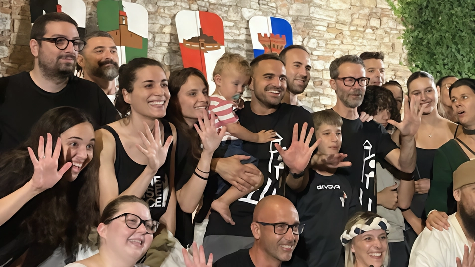 Il rione Serraglio in festa