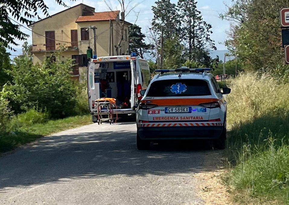 pauroso scontro sulla senese aretina tre feriti gravi