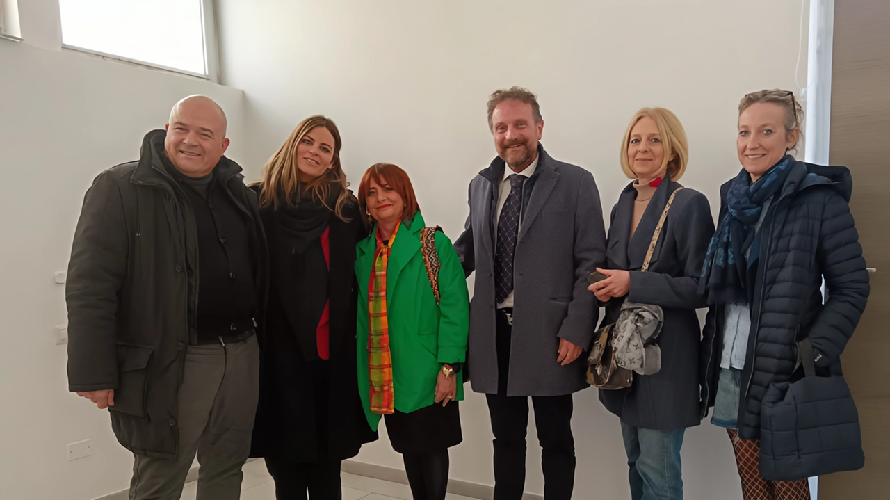 La consegna dei lavori negli alloggi con il sindaco Romiti, la Sds e Spes La consegna dei lavori negli alloggi con il sindaco Romiti, la Sds e Spes