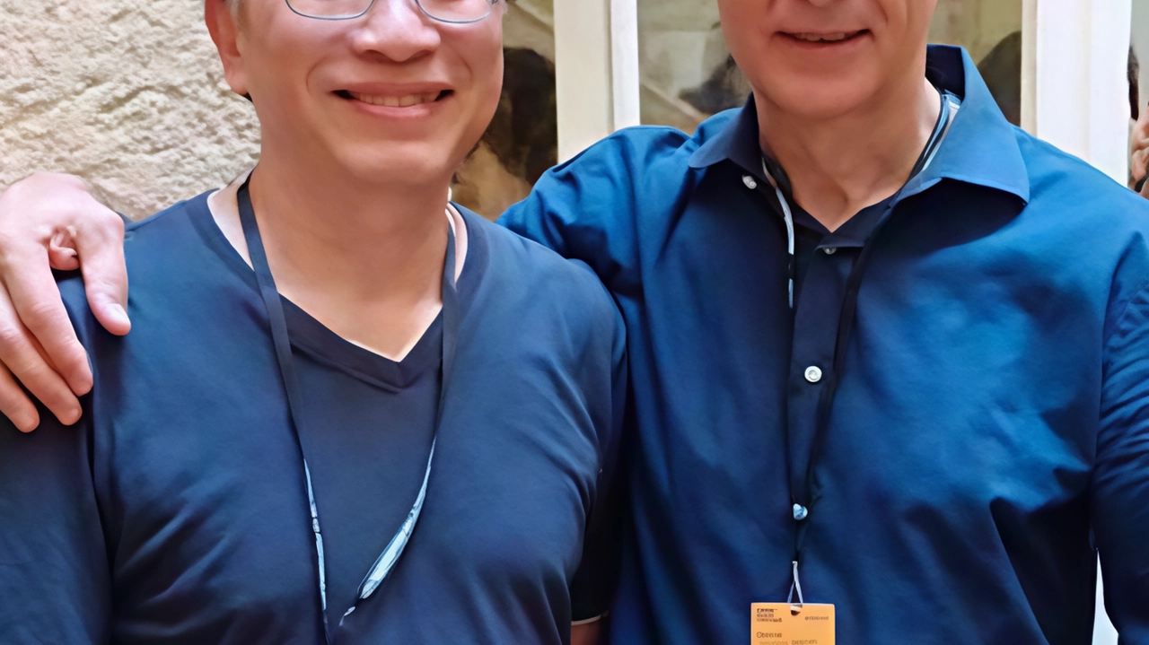 Il direttore Enrico Stefanelli ad Arles Il direttore Enrico Stefanelli ad Arles