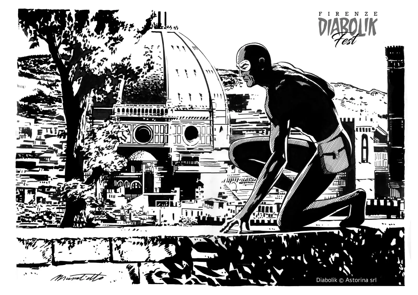Diabolik incontra Firenze: due giorni di festa tra memorabilia e incontri coi disegnatori