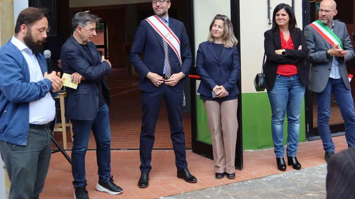 La doppia inaugurazione alla «Città del teatro» di Cascina Due gli straordinari progetti culturali presentati ieri mattina La doppia inaugurazione alla «Città del teatro» di Cascina Due gli straordinari progetti culturali presentati ieri mattina