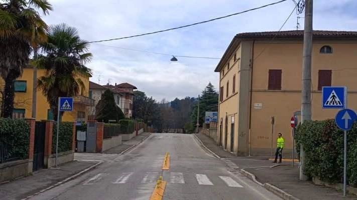 Il tratto di strada interessato dalle modifiche previste dall’ordinanza del dirigente della polizia locale Il tratto di strada interessato dalle modifiche previste dall’ordinanza del dirigente della polizia locale