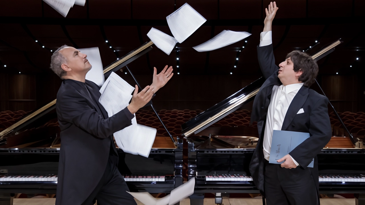 Danilo Rea e Ramin Bahrami domenica proporranno «Bach in in the air» Il concerto fa parte del cartellone de «La Voce di ogni strumento» di Agimus
