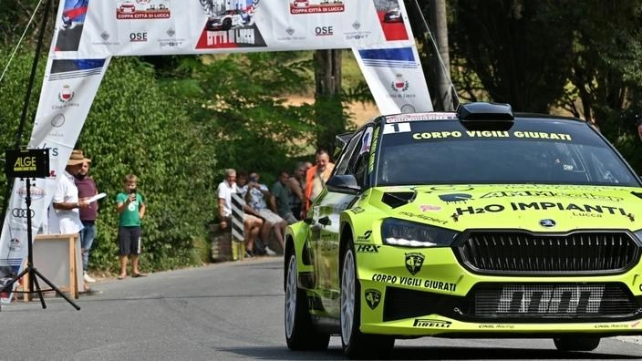 Rombano i motori per il Rally Città di Lucca Rombano i motori per il Rally Città di Lucca