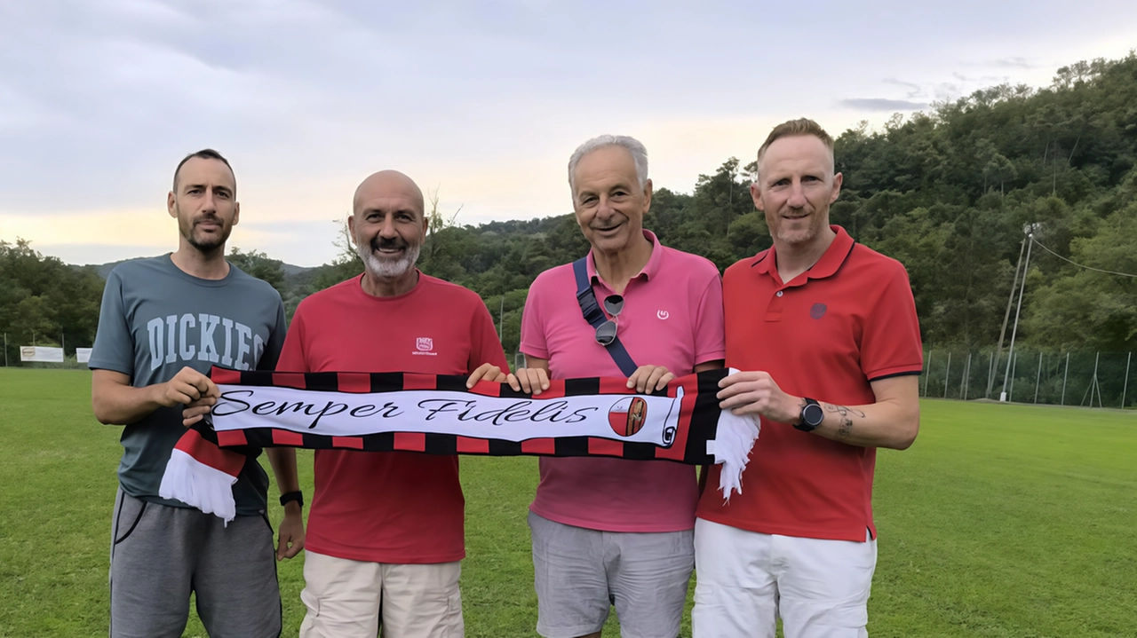Da sinistra: Fabio Flammia; Sergio Pirozzi; Sergio Botti e Giuseppe Di Masi