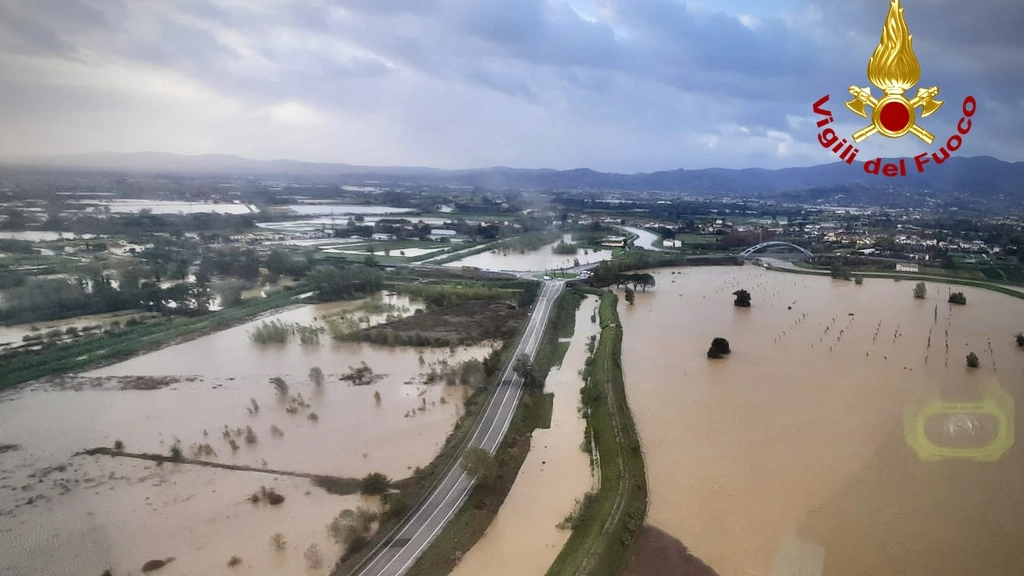 Alluvione in Toscana lo scorso 3 novembre 2023 Alluvione in Toscana lo scorso 3 novembre 2023