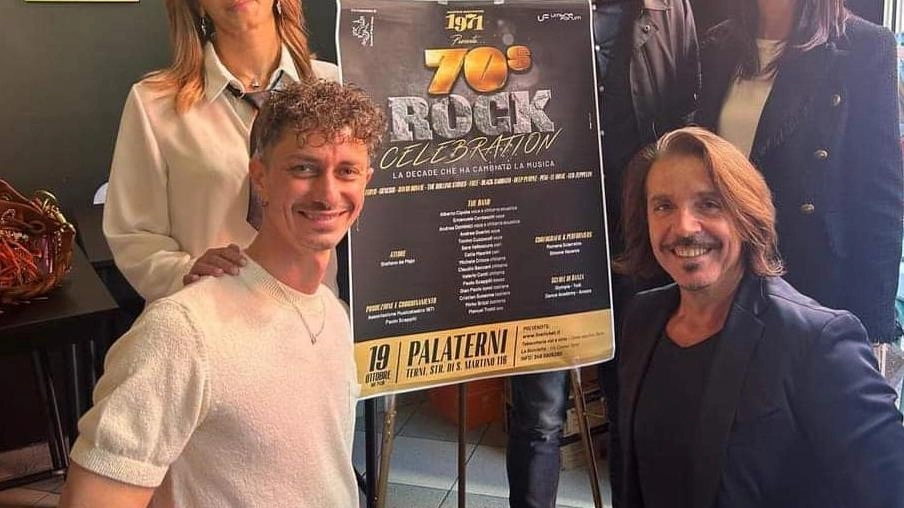 "70’s Rock Celebration" al PalaTerni sabato alle 21: spettacolo di musica, teatro e danza che celebra il rock degli anni '70 con artisti internazionali e locali. "70’s Rock Celebration" al PalaTerni sabato alle 21: spettacolo di musica, teatro e danza che celebra il rock degli anni '70 con artisti internazionali e locali.