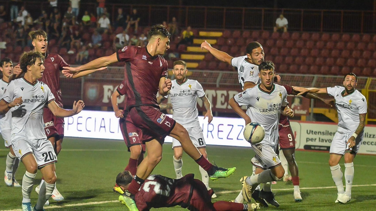 Il Pontedera contro la Ternana. Sugli spalti erano 834 i presenti di cui 630 i sostenitori granata Il Pontedera contro la Ternana. Sugli spalti erano 834 i presenti di cui 630 i sostenitori granata