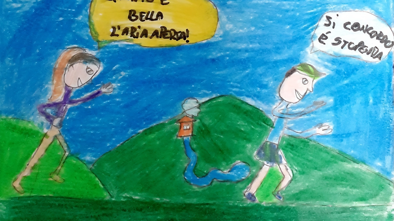 Un disegno fatto dalla classe V Un disegno fatto dalla classe V
