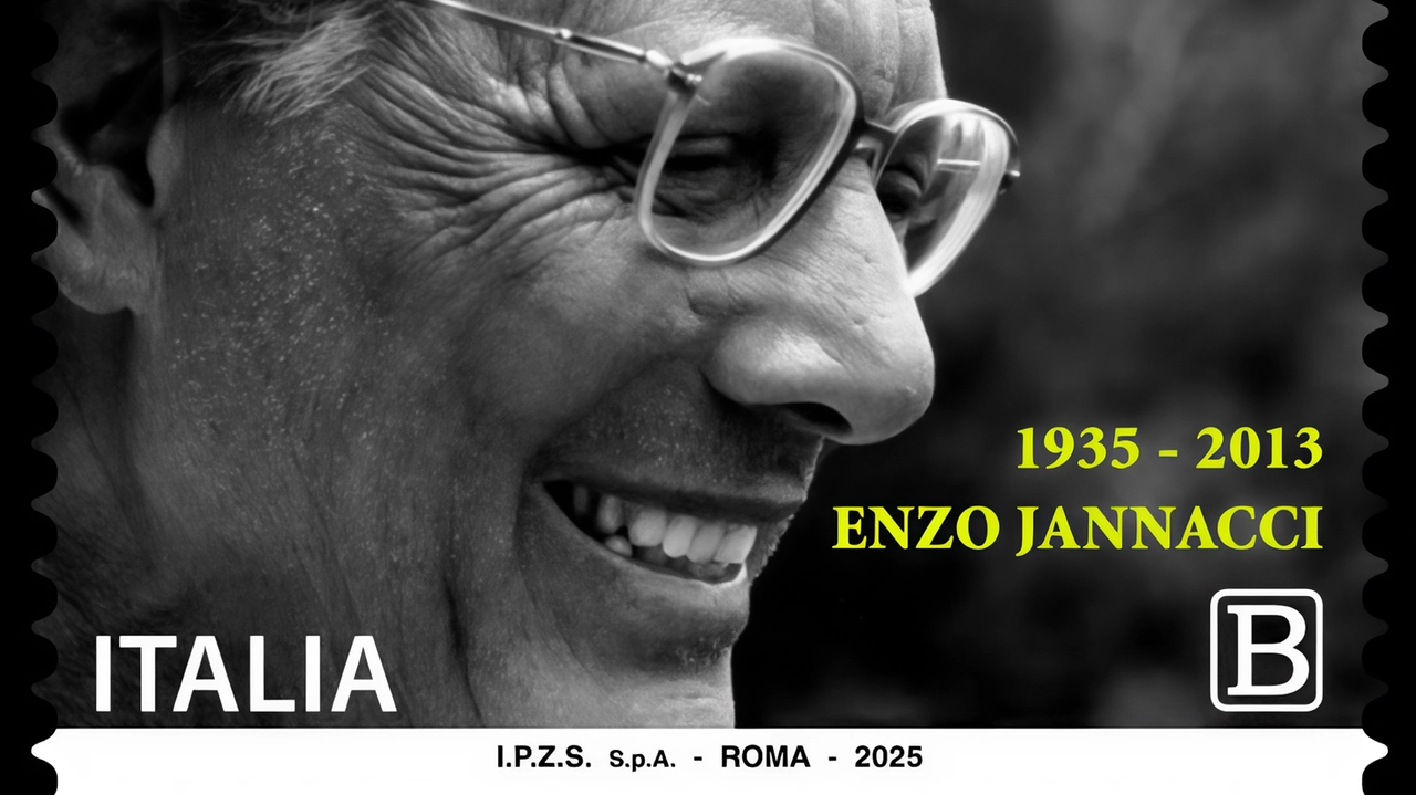 Morandi Lo sguardo intenso e sorridente di Enzo Jannacci (Milano 1935 – 2013) è il tratto distintivo stampato sulla vignetta del... Morandi Lo sguardo intenso e sorridente di Enzo Jannacci (Milano 1935 – 2013) è il tratto distintivo stampato sulla vignetta del...